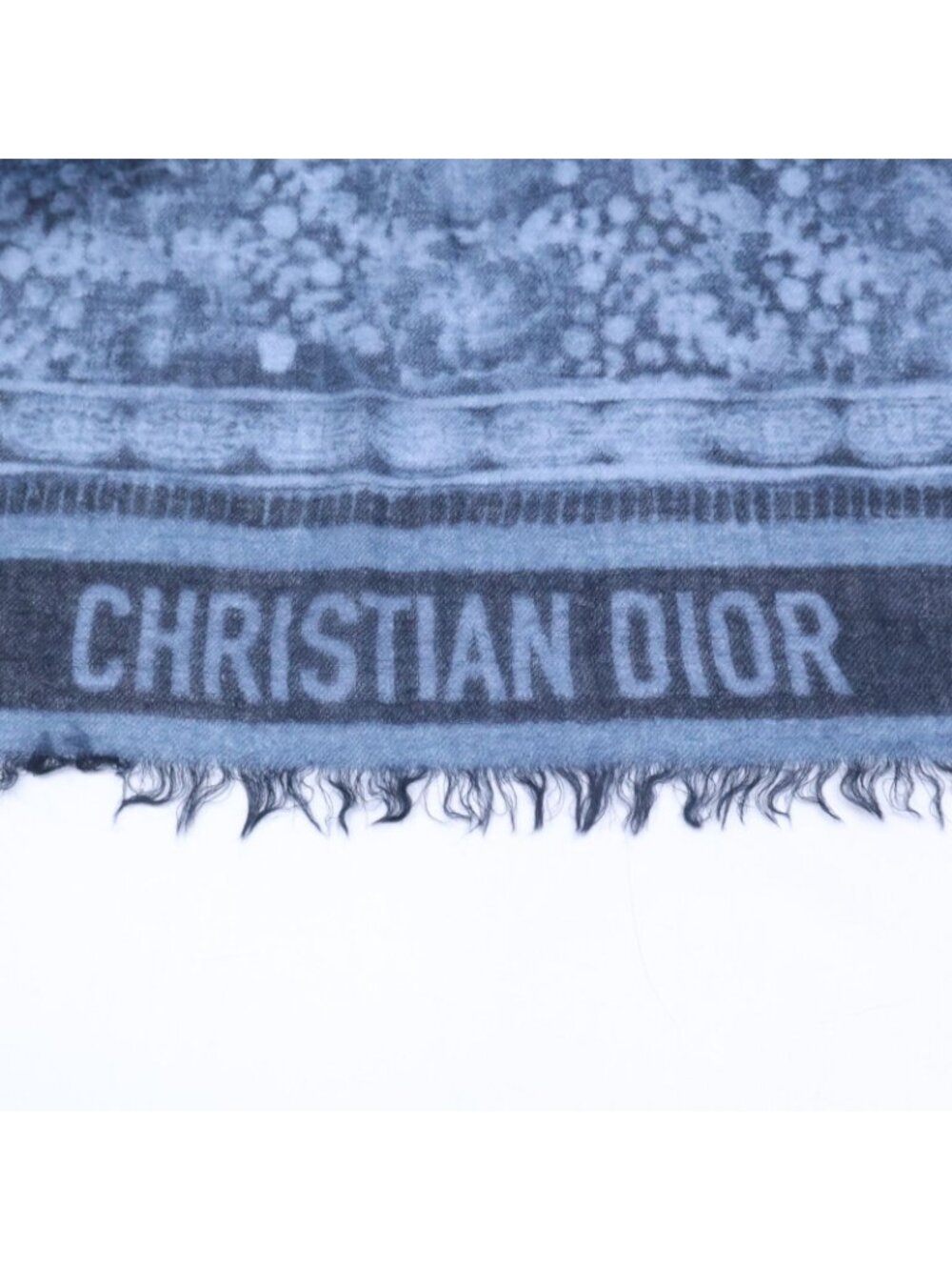 Dior Cashmere Wool Scarf - Picture 3 of 5